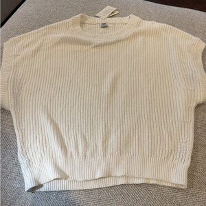 A Nee Day Cream Knit Sweater - NWT